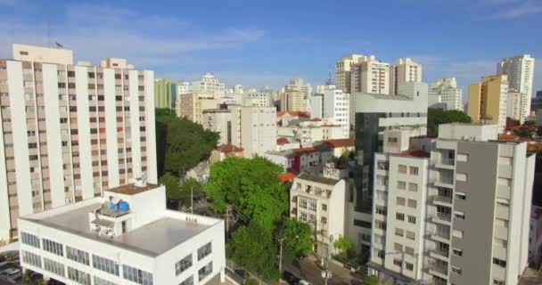 Město Sao Paulo Sao Paulo Brazílie Jižní Amerika Důležitá Města — Stock video