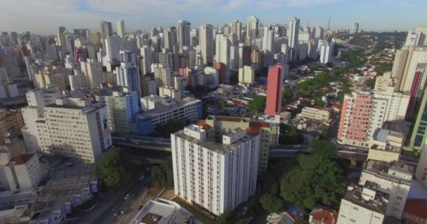 Sao Paulo Stad São Paulo Staat Brazilië Zuid Amerika Belangrijke — Stockvideo