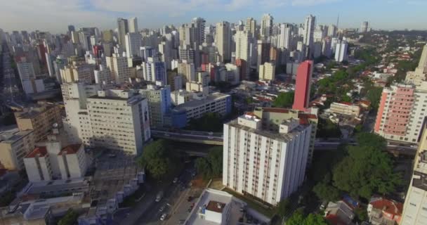 Sao Paulo Stad São Paulo Staat Brazilië Zuid Amerika Belangrijke — Stockvideo