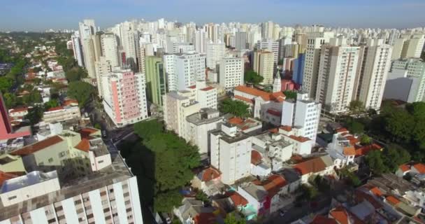 Wichtige Städte Der Welt Sao Paulo City Sao Paulo State — Stockvideo