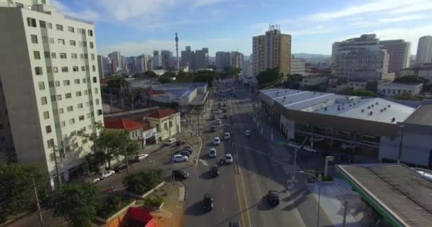 São Paulo Stad São Paulo Brasilien Sydamerika Viktiga Städer Världen — Stockvideo