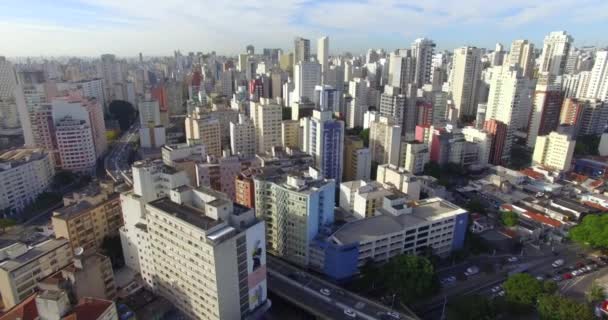 São Paulo Stad São Paulo Brasilien Sydamerika Viktiga Städer Världen — Stockvideo