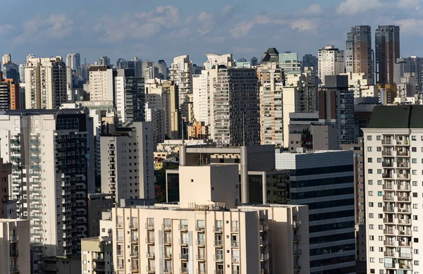 Большие Города Большие Здания Sao Paulo Город Бразилия Южная Америка — стоковое фото