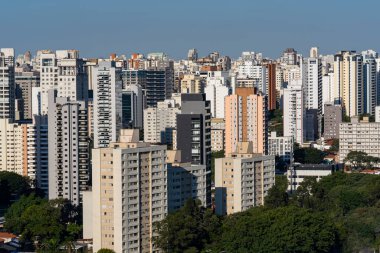 Sao Paulo, Brezilya 'daki binalar. Güney Amerika.