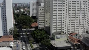 Sao Paulo şehri, Brezilya, Güney Amerika. Dünyanın en önemli şehirleri. Dünyadaki önemli caddeler..