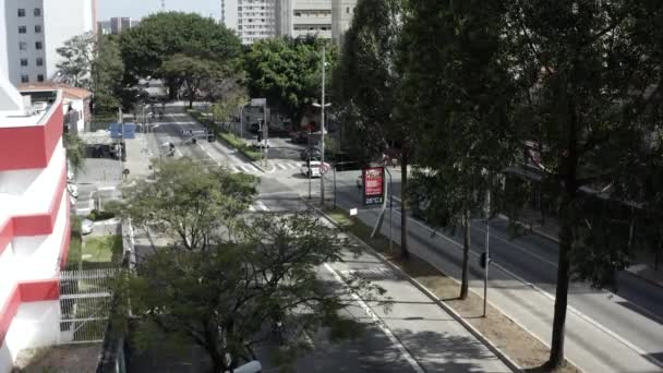 São Paulo Brasil América Sul Cidades Importantes Mundo Avenidas Importantes — Vídeo de Stock
