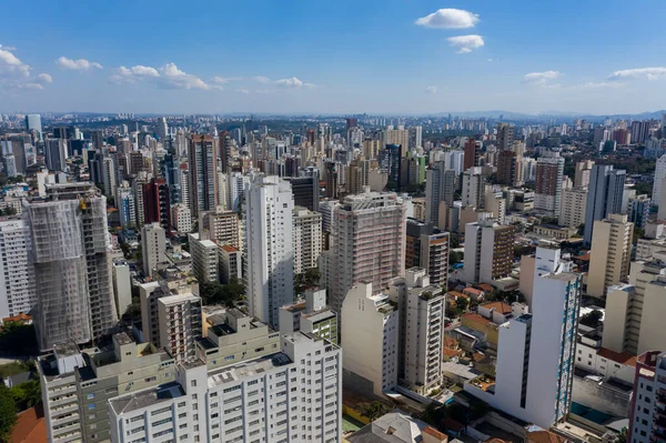 Vista Aérea São Paulo Brasil Distrito Cerqueira Cesar — Fotografia de Stock