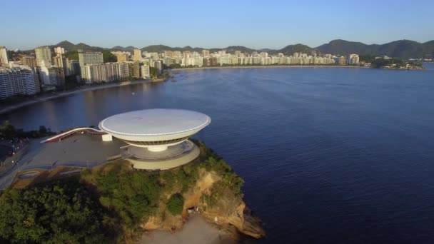 Mac Niteroi Musée Art Contemporain Niteroi Architecte Oscar Niemeyer Niteroi — Video