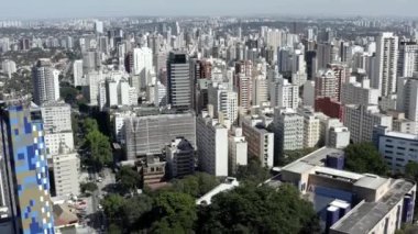 Sao Paulo Şehri. Rebouas Bulvarı. Brezilya.