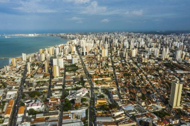 Turizm şehri. Fortaleza şehri, Ceara eyaleti, Brezilya, Güney Amerika. 