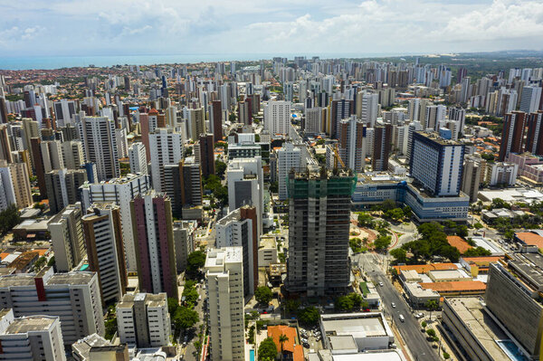 Tourism city. The city of Fortaleza, State of Ceara, Brazil, South America.