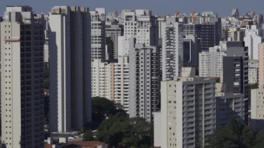 Sao Paulo şehri, Brezilya, Güney Amerika. Vila Olimpia Bölgesi.