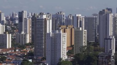 Gündüzleri harika şehirler. Sao Paulo şehri, Brezilya. Güney Amerika.