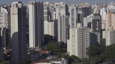 Sao Paulo şehri, Brezilya, Güney Amerika. Vila Olimpia Bölgesi.