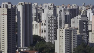 Sao Paulo şehri, Brezilya, Güney Amerika. Vila Olimpia Bölgesi.
