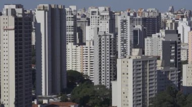Sao Paulo şehri, Brezilya, Güney Amerika. Vila Olimpia Bölgesi.