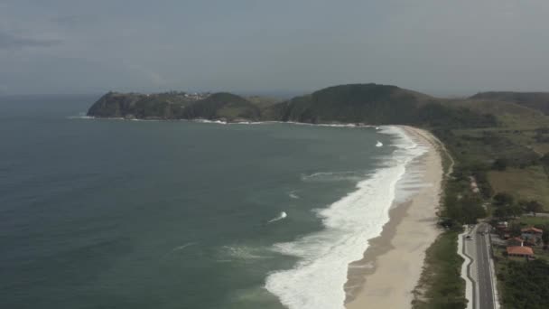 Nádherné Pláže Celém Světě Jacone Beach Rio Janeiro Brazílie Jižní — Stock video