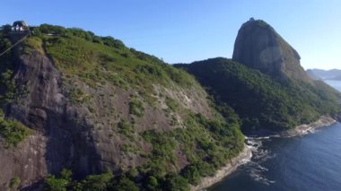 Sugar Loaf Dağı. Rio de Janeiro şehri, Brezilya. Güney Amerika.