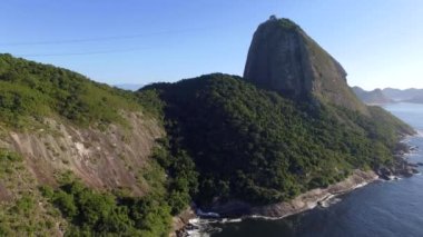 Sugar Loaf Dağı. Rio de Janeiro şehri, Brezilya. Güney Amerika.