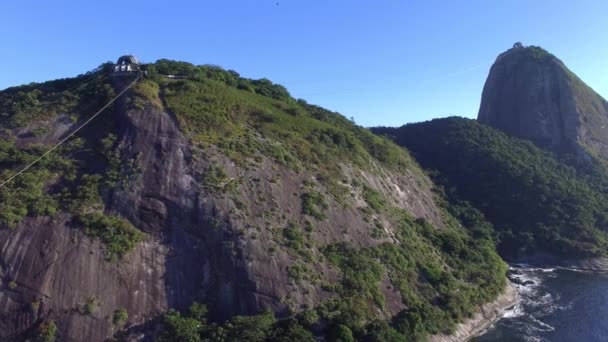 Góra Cukru Rio Janeiro Brazylia Ameryka Południowa — Wideo stockowe