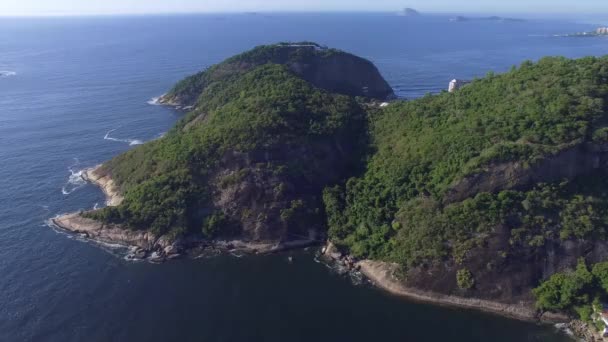 Kamienna Góra Rio Janeiro Brazylia — Wideo stockowe
