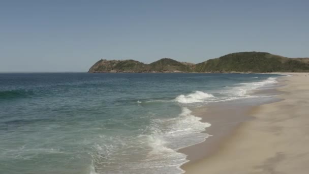 Υπέροχες Παραλίες Όλο Τον Κόσμο Jacone Beach Ρίο Ντε Τζανέιρο — Αρχείο Βίντεο