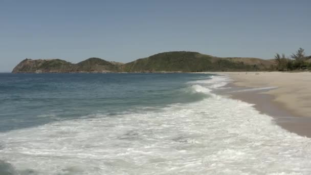 Wspaniałe Plaże Całym Świecie Jacone Beach Rio Janeiro Brazylia Ameryka — Wideo stockowe