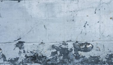 Mavi beton duvar doku çatlaklar. Çatlaklar, çizik, peeling eski boya ve sıva arka plan üzerinde eski duvar çimento. Bir çimento taş duvar eski vintage kırık olarak.