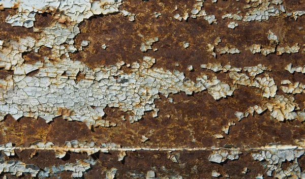 Tunga erosion metall textur bleka blå färg, abstrakt grunge bakgrund. Vittrade rost metall textur bakgrund med erosion yta. — Stockfoto