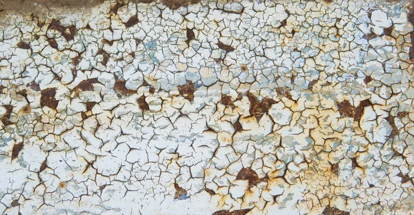 Тяжелый эрозионный металл текстура поблекла синий цвет, абстрактный гранж фон. Фон из ржавого металла с эрозионной поверхностью . — стоковое фото