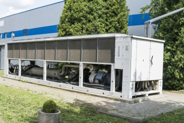 Konut Yapı açık için büyük yedek doğal gaz jeneratör.
