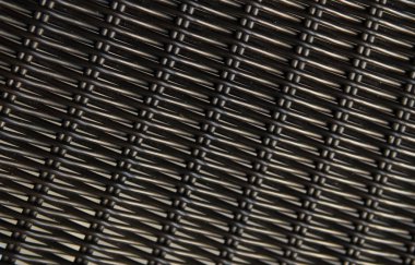 Bir sandalyede kahverengi rattan desen doku.