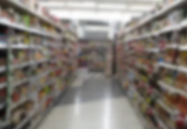 Abstract blur supermarket and retail store in shopping mall for background. Blured or defocused photography of modern department store. Blurred background, shopping malls, shops.