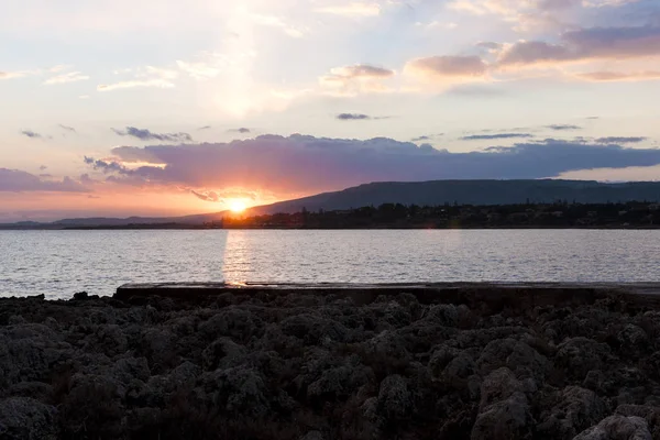 Passeio Pelas Paisagens Marítimas Siracusa Sicília Itália — Fotografia de Stock