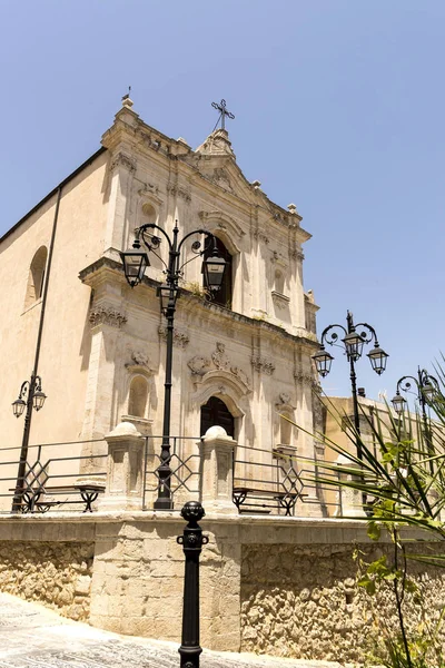 Kyrkan Saint Spirit Melilli Provinsen Syrakusa Italien — Stockfoto