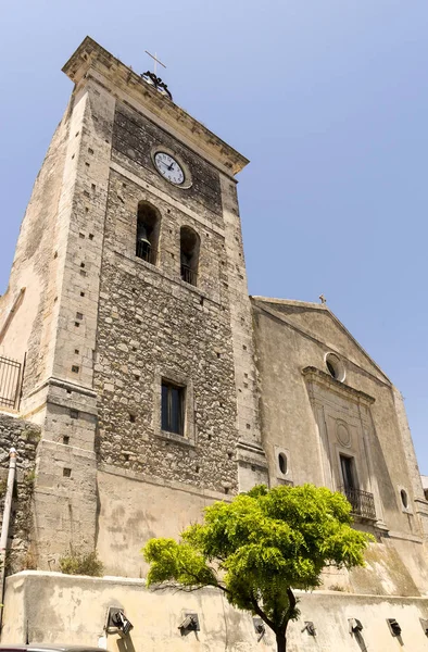 Iglesia San Antonio Abate Melilli Provincia Siracusa Italia — Foto de Stock