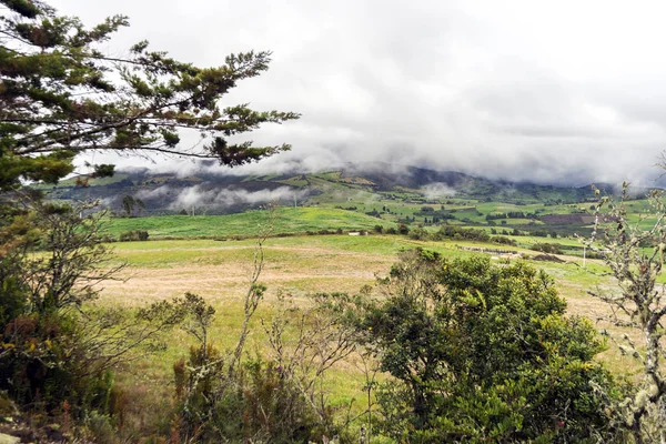 Krajobrazy Naturalne Laguny Gwatawickiej Sesquile Cundinamarca Kolumbia — Zdjęcie stockowe