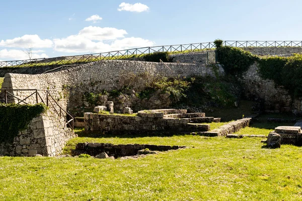 Bezienswaardigheden Archeologische Zone Bouleuterion Palazzolo Acreide Provincie Syracuse Italië — Stockfoto
