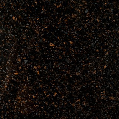 Siyah taş granit doku sarı noktalı
