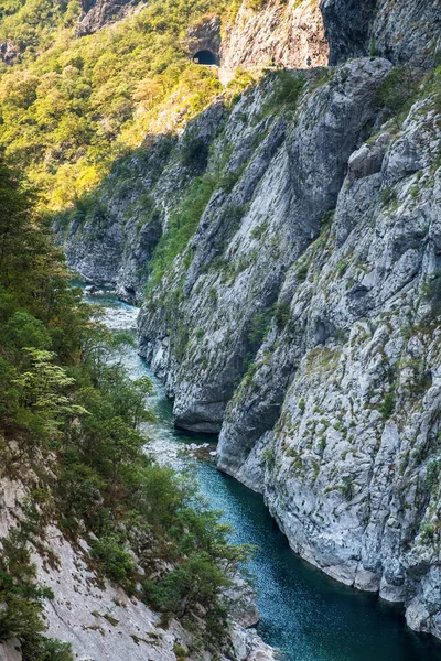 Cañón Del Río Moraca Platije Motnenegro —  Fotos de Stock