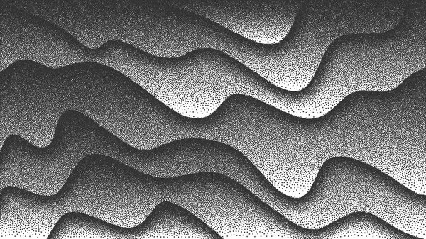 Vector Smooth Lines Dotwork Background