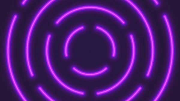 Tubes d'éclairage violet néon vectoriel — Image vectorielle