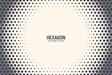 Altıgen şekillerin vektör soyut geometrik teknolojik altyapı. Radyal noktalı resim çerçeve onaltılık Retro basit desen. En az tarzı dinamik teknik duvar kağıdı