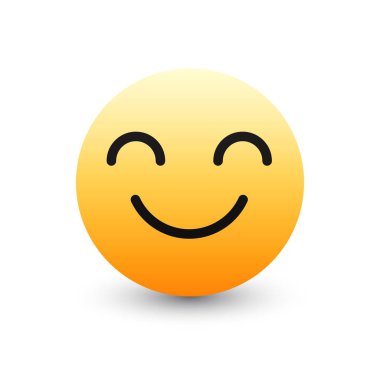 3d Vektör Facebook İfade Simge Tasarımı