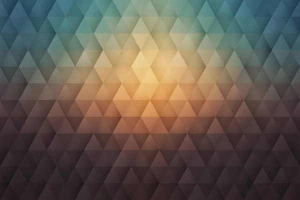 Fundo triangular geométrico 3D abstrato — Fotografia de Stock