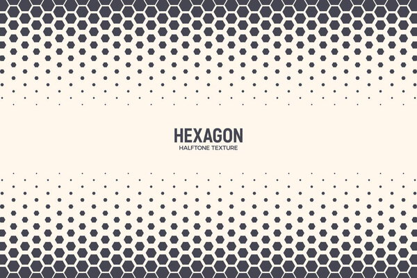 Фон векторной технологии шестиугольника
