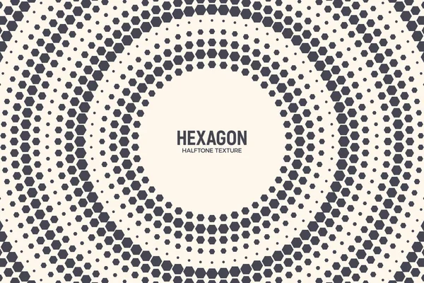 Fundo abstrato da tecnologia do vetor do hexágono — Vetor de Stock
