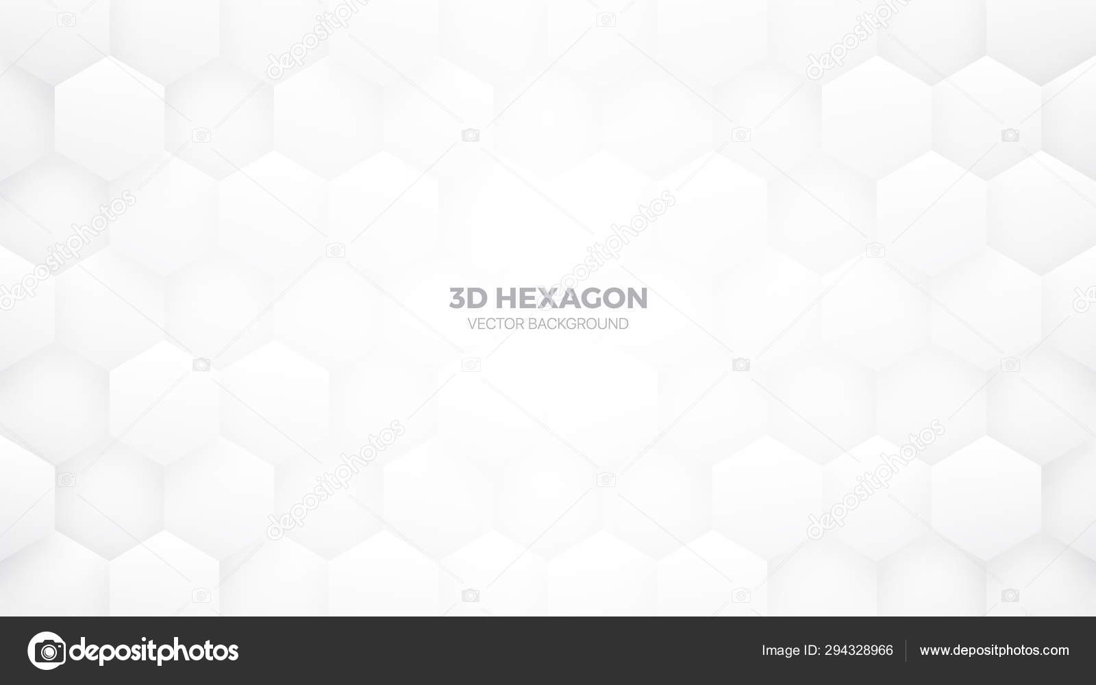 Clear Pattern Abstract Background Hexagon White Wallpaper