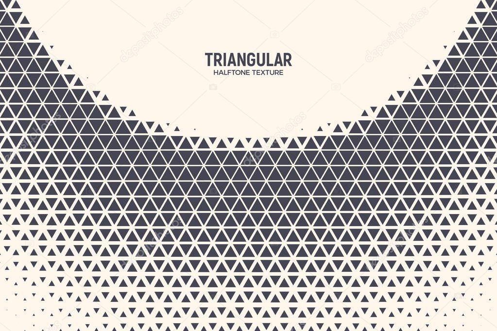 Triangle Vector Abstract Technology Background
