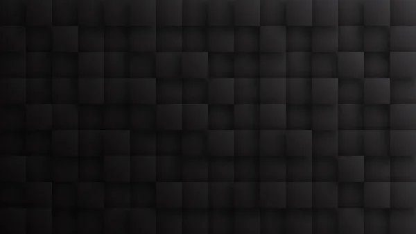 Технологии темно-серые 3D блоки Минималистский черный абстрактный фон — стоковое фото